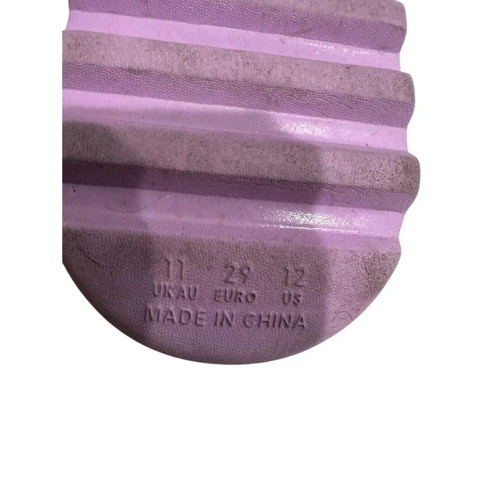 Cotton‎ On Kids Shoes Slip On Closed Toe Size 12 Purple Slide Beach Gym